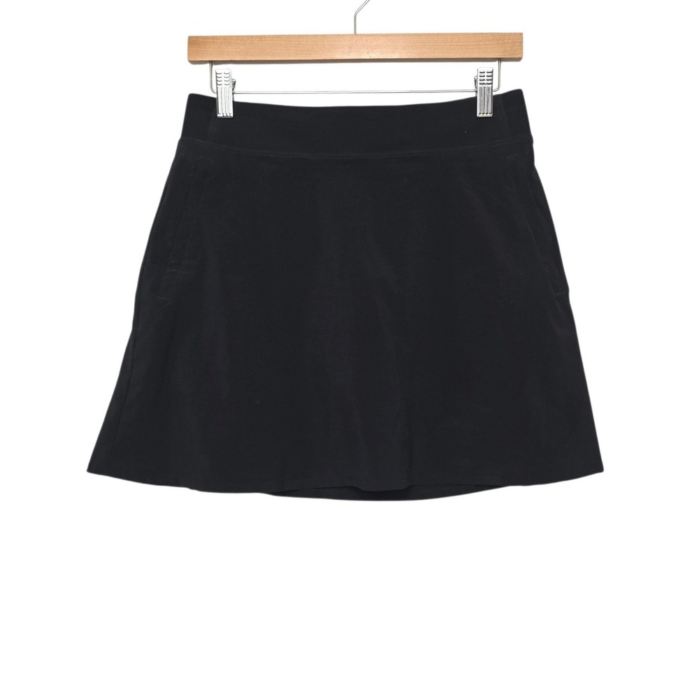 Athleta Black Brooklyn Heights High Rise Skort Golf‎ Skirt 658451 Womens Size 6